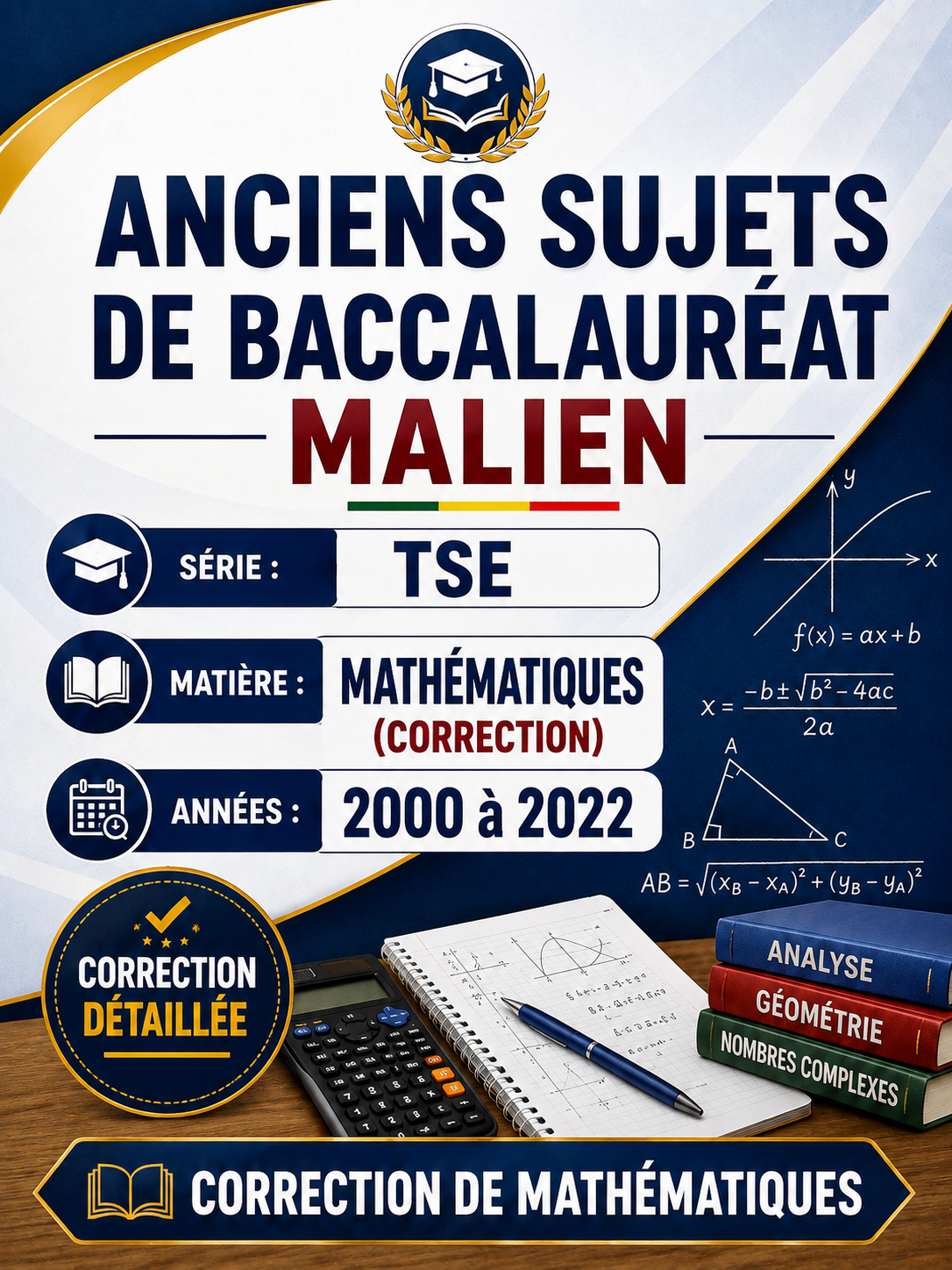 Bac_Corrigé_Mathématiques(2000 à 2022)_TSE/STI